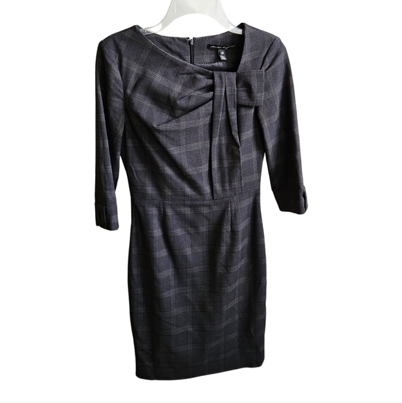 Sandra Angelozzi - plaid power dress - us size 0 - Picture 1 of 6